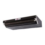 هود زیرکابینتی کن مدل 2000 مشکی سایز 90